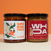 Super Magic DuWHOA - Chili Crisp and Spicy Peanut Sauce Duo