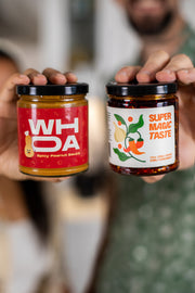 Super Magic DuWHOA - Chili Crisp and Spicy Peanut Sauce Duo